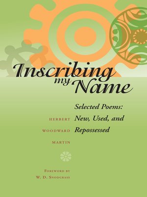 cover image of Inscribing My Name